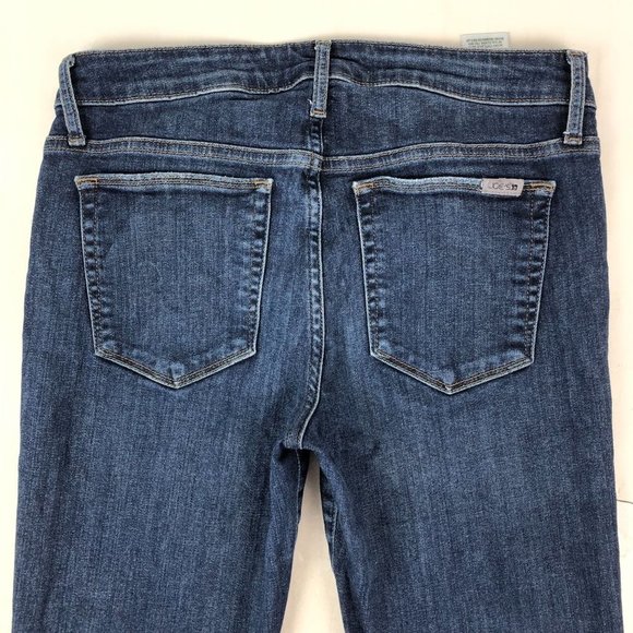 Joe's Jeans Women's Skinny Cropped Cuff Jeans in Brussels Size 28 - Picture 4 of 9